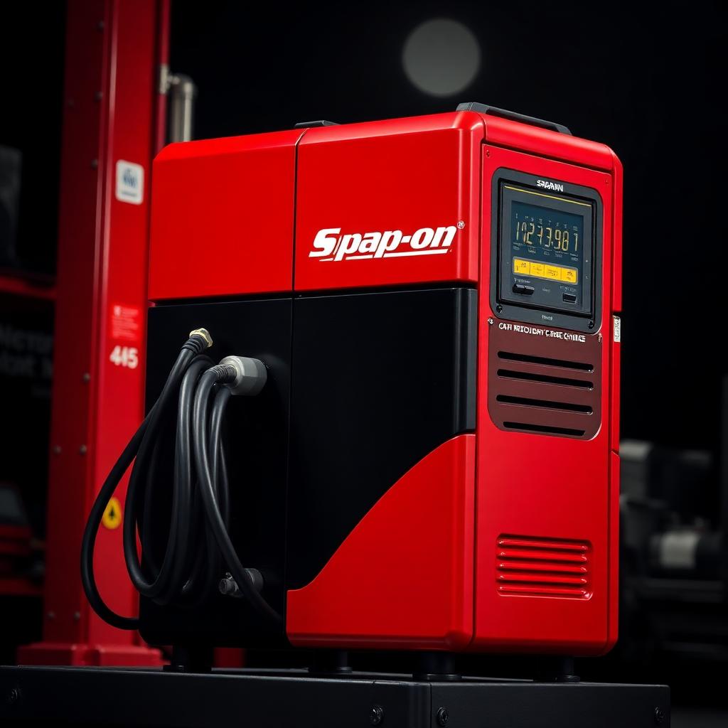 Snap-on A/C recharge machine